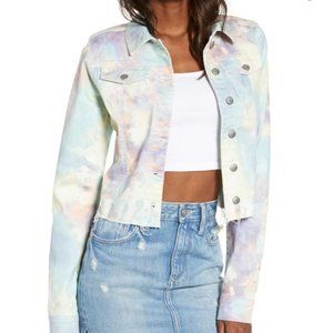 Nordstrom/Ten Sixty Sherman Tie Dye Denim Jacket - Never Worn, Womens Large